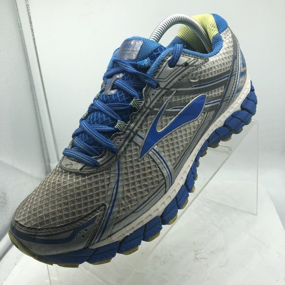 Brooks Adrenaline GTS 15 Womens Size 11 B Gray Blue Cushion Running Shoes - Picture 7 of 10